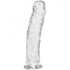 Realistic Soft Jelly Transparent Dildo - Lusty Age