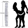 Double Ended Realistic Flexible Clear Jelly Long Dildo - Lusty Age