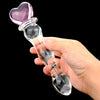 Crystal Glass Pleasure Wand Dildo - Lusty Age