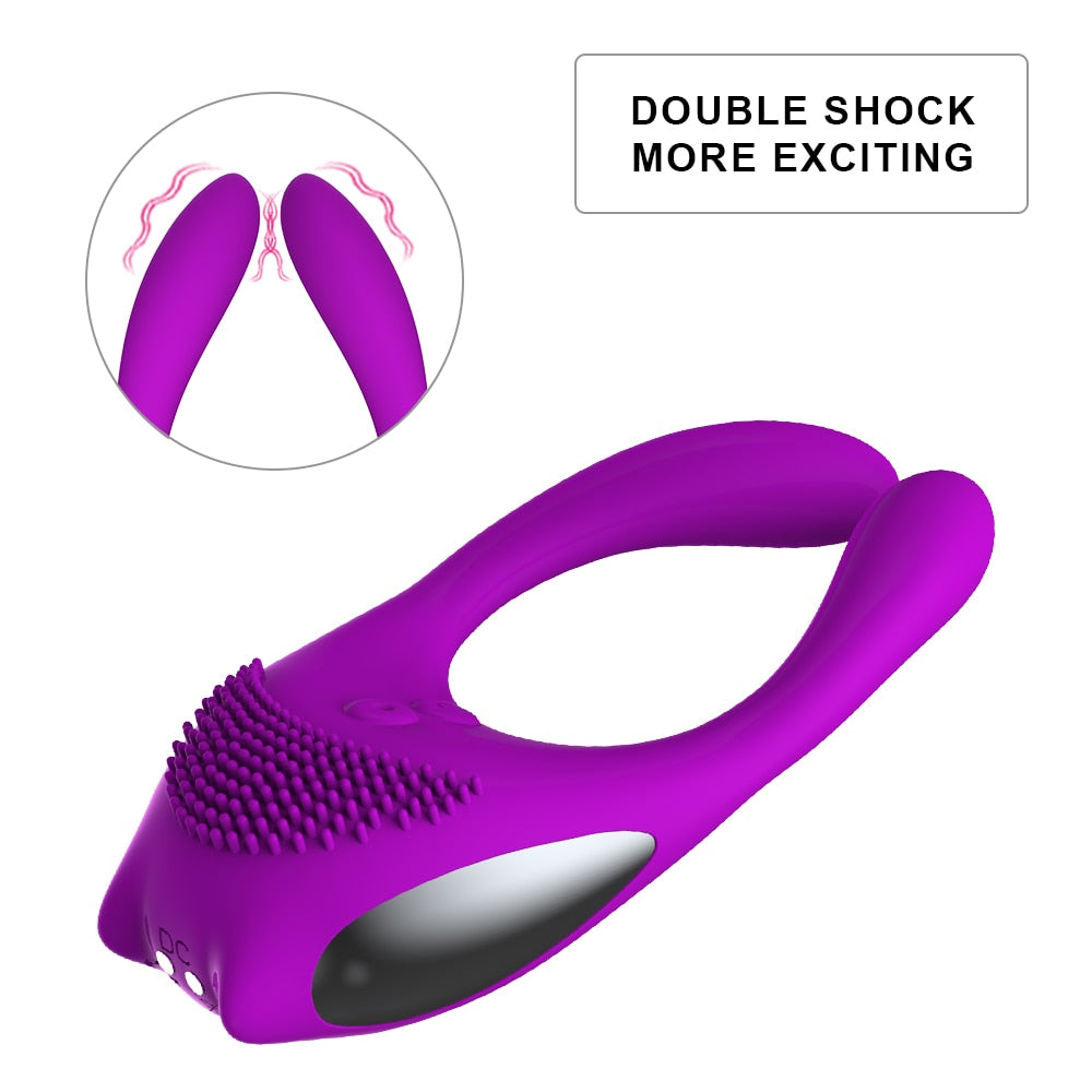 Cock Ring Couple Vibrator - Lusty Age