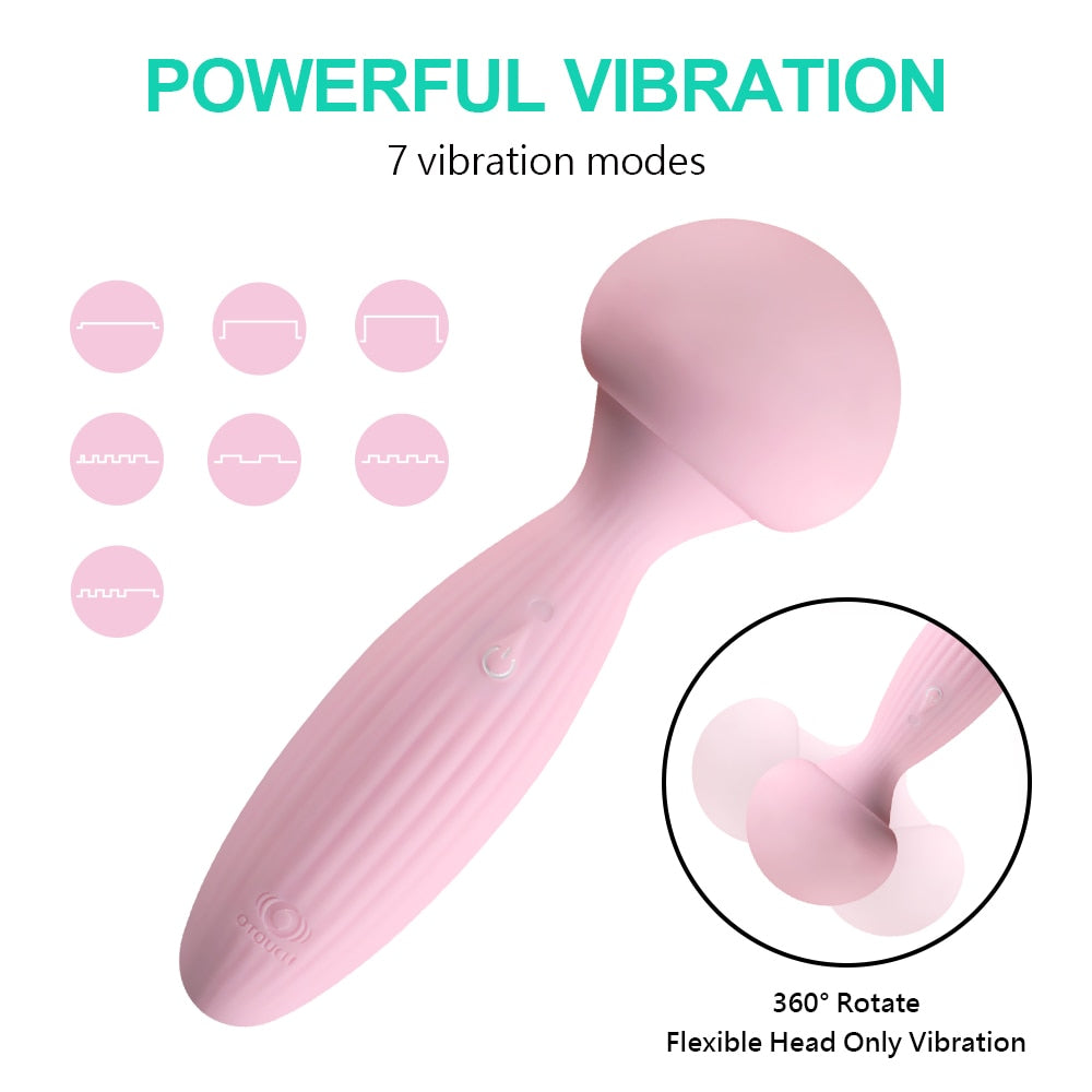 Mushroom Designed Vibrator For Women - Lusty Age