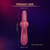 G Spot Dildo Telescopic Rotating Vibrator - Lusty Age