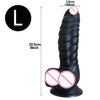 Load image into Gallery viewer, Women G-spot pleasure dildo with beads ( black ) - Lusty Age