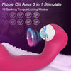 3 in 1 Clitoral Vagina Sucking Licking Vibrator G Spot Clitoris Stimulator - Lusty Age