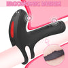 Load image into Gallery viewer, Elastic Delay Vibrating Cock Ring Stretchy Intense Clit Stimulation Vibrator - Lusty Age