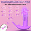 Wearable Dildo Telescopic Rotating Vagina Vibrator - Lusty Age