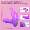 Wearable Dildo Telescopic Rotating Vagina Vibrator - Lusty Age