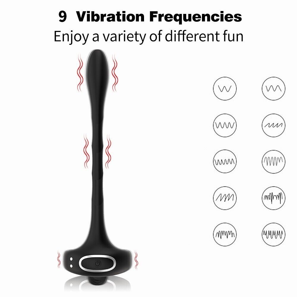 Adjustable Penis Ring & Anal Vibrator